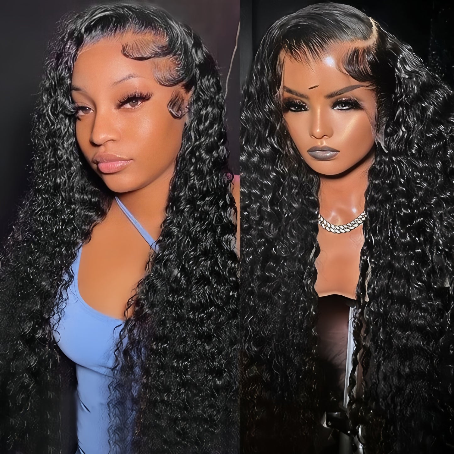 Deep Curly Virgin Hair Bundles