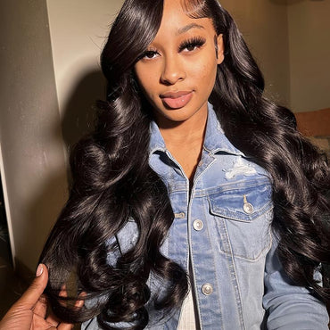 Body Wave 13x4 Transparent Lace Virgin Hair Wigs