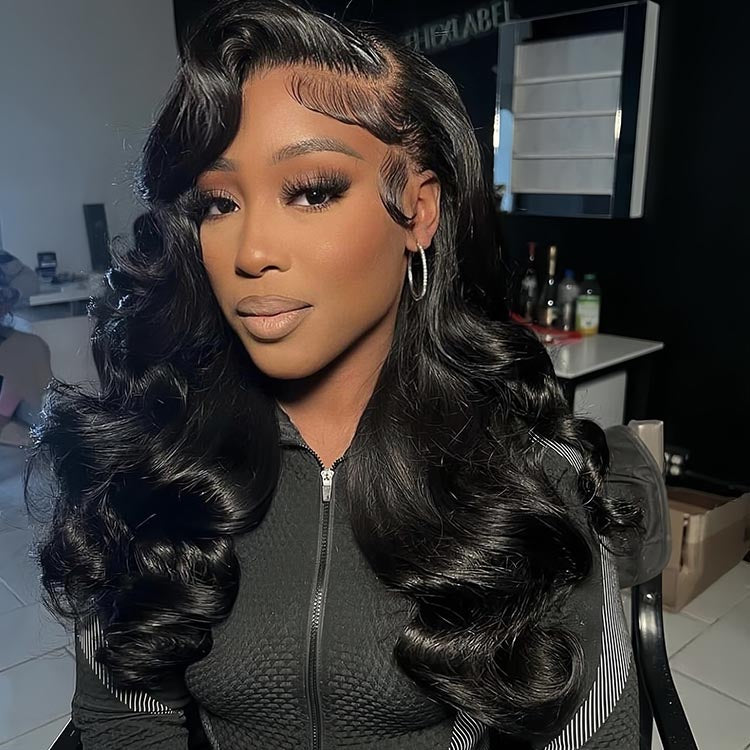 Body Wave 13×4 Transparent Lace Virgin Hair Wigs