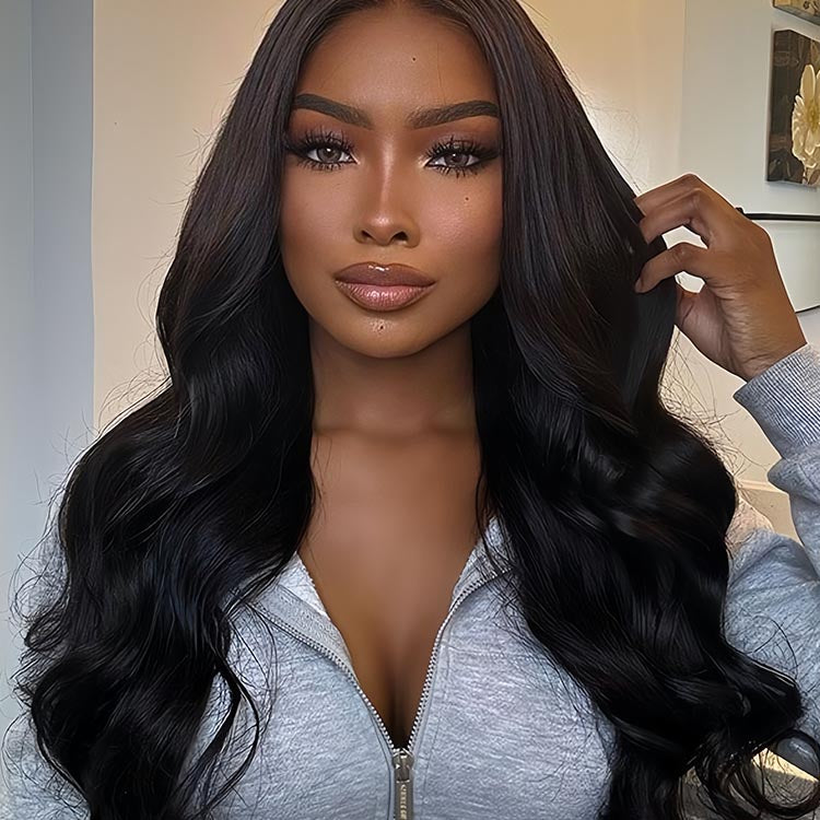 Body Wave 13×4 Transparent Lace Virgin Hair Wigs