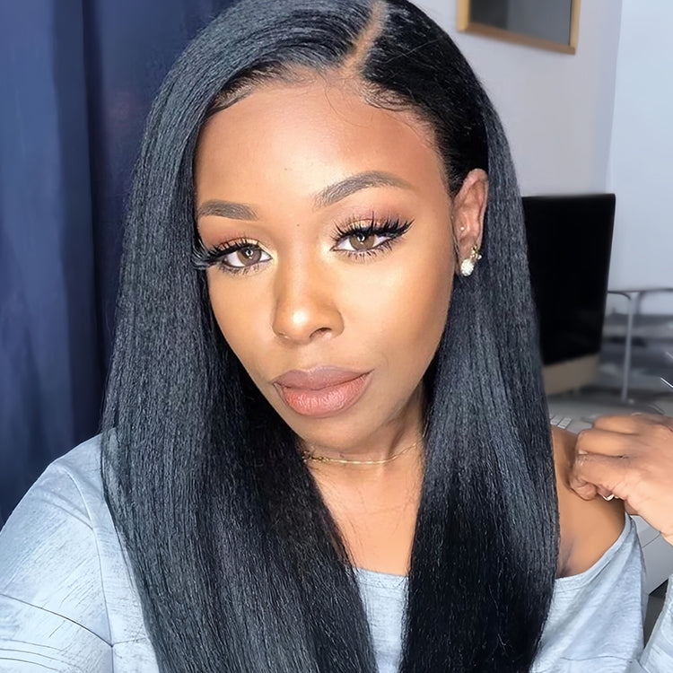 (3Bundles)Yaki Straight Virgin Hair Bundles