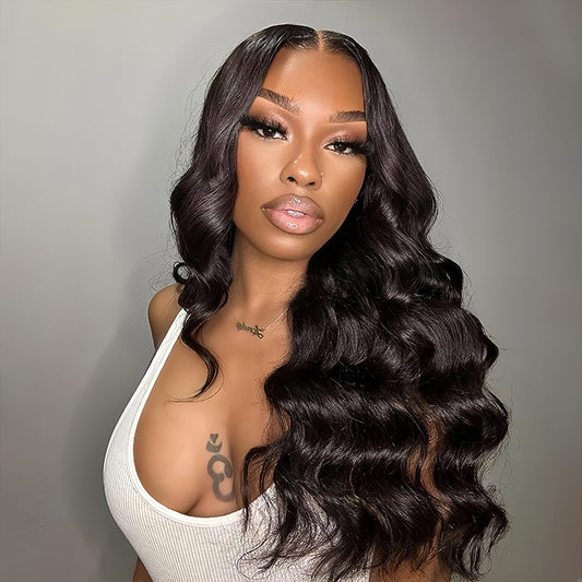 Loose Wave 13x4 Transparent Lace Virgin Hair Wigs