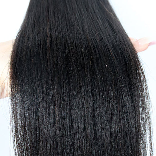 (3Bundles)Yaki Straight Virgin Hair Bundles