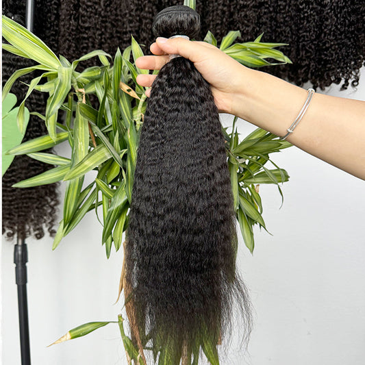 Kinky Straight Virgin Hair Bundles
