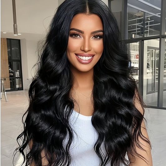 Natural Wave 13×4 Transparent Lace Virgin Human Hair Wigs