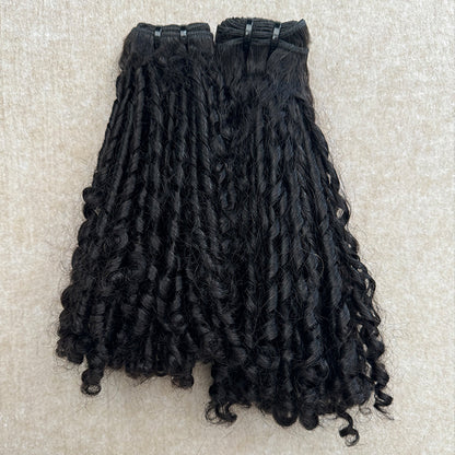 (3Bundles)Pixie Curly Virgin Hair Bundles